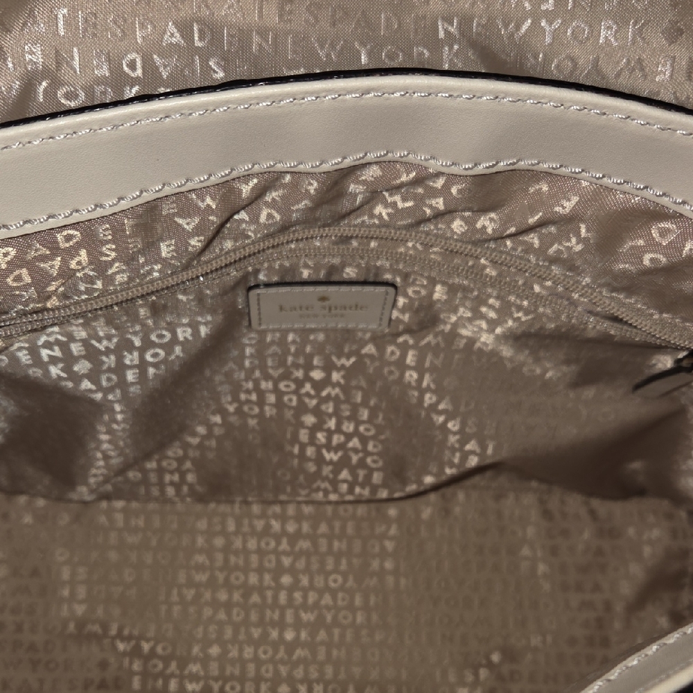 Kate Spade Eel Skin Cream Shoulder Bag - Picture 6 of 9